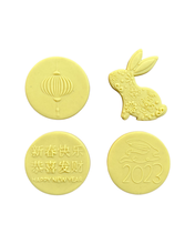 Load image into Gallery viewer, Chinese New Year Cookie debosser rabbit year clay 2023 fortune Luna year