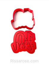 Load image into Gallery viewer, birthday anniversary number cookie cutter letter combined embosser debosser 1-10 10 / debosser
