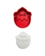 Load image into Gallery viewer, Easter Rabbit cookie cutter PYO set egg hunt chicken Egg