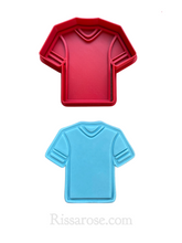 Load image into Gallery viewer, football soccer cookie cutter stamp world cup shoes jersey goal love jersey