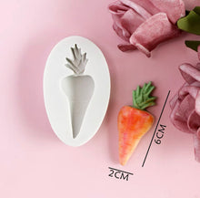 Load image into Gallery viewer, carrots silicone mould easter cupcake cake mould