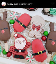 Load image into Gallery viewer, Christmas Cute Cookie Cutters Santa Penguin pudding Elf PYO Cute