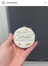 Load image into Gallery viewer, Engagement cookie stamps Diamond rings Engaged Love Heart Fondant Embosser