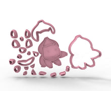 Load image into Gallery viewer, pokemon style fondant cutter set pikachu pokeball game trainer monster