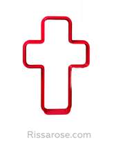 Load image into Gallery viewer, Cross cutter debosser baptism christening