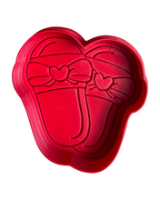Load image into Gallery viewer, Mother's day cookie cutter and stamp set - spa facial bubble wine bathrobe slipper eye masks