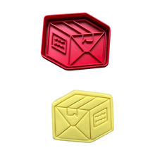Load image into Gallery viewer, Post office Cookie Cutter Stamp folding trolley news paper Aus post Post fan Packing box