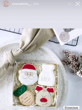 Load image into Gallery viewer, Christmas Cookie Cutter Stamp Santa Reindeer Carrot Milk Rudolph