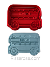 Load image into Gallery viewer, UK theme cookie cutter Flag Big Ben Crown London Bus