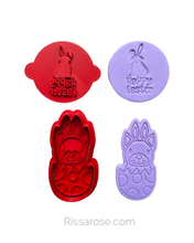 Load image into Gallery viewer, Dog Easter Cookie Cutter Debosser fur baby pet