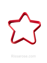 Load image into Gallery viewer, one cookie cutter stamp star cutter - first birthday, first anniversary star cutter