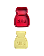 Load image into Gallery viewer, Christmas Cookie Cutter Stamp Santa Reindeer Carrot Milk Rudolph