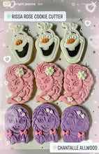 Load image into Gallery viewer, Princess Characters Cookie Cutter Stamp Anna Elsa Olaf