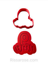Load image into Gallery viewer, birthday anniversary number cookie cutter letter combined embosser debosser 1-10 9 / debosser
