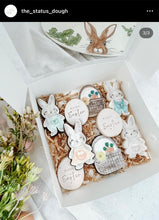 Load image into Gallery viewer, Easter cookie cutter debosser floral bunny Hen basket daisy carrots picnic