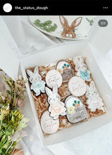 Load image into Gallery viewer, Easter cookie cutter debosser floral bunny Hen basket daisy carrots picnic
