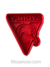 Load image into Gallery viewer, Australia Football Cookie Cutter Stamp AFL footy Sydney Swam Collingswood