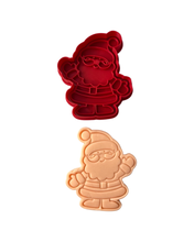 Load image into Gallery viewer, Christmas Cute Cookie Cutters Santa Penguin pudding Elf PYO Cute