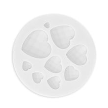 Load image into Gallery viewer, Hearts Silicone Mould love Valentine's Day dimond heart