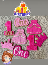 Load image into Gallery viewer, one cookie stamp debosser - first birthday, first anniversary