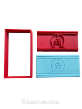 Load image into Gallery viewer, flags cookie cutter australia aboriginal tsi flag dough biscuit pastry aussienational symbol tsi flag