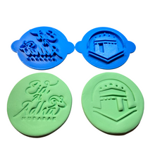 Load image into Gallery viewer, eid al-adha cookie stamps goat kaaba islamic holiday