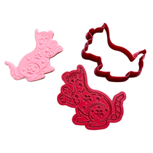 Load image into Gallery viewer, Vietnamese New Year Set Tet Cookie Cutter Stamp Floral Cat Watermelon Lantern Bamboo Sticky rice Bánh Chưng