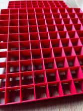 Load image into Gallery viewer, 100 Grid Cutter Multi Square Sharp Edge Cookie Fondant Cutter Set Minecraft cakes