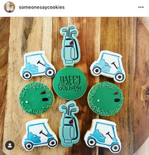 Load image into Gallery viewer, golf cookie cutter golf buggy club t shirt polo shirt pant club bag father's day