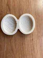 Load image into Gallery viewer, easter egg silicone mould rabbit flower bunny leaf patterns