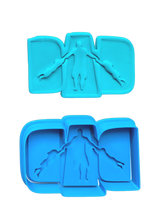 Load image into Gallery viewer, dad cookie cutter and debosser - father's day - finishing, bbq, family, and tradie family dad