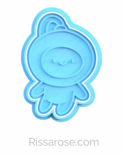 Load image into Gallery viewer, Cute Space Cookie Cutter Stamp UFO Satellite Sun Astronaut Saturn Earth Spaceship Alien