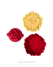 Load image into Gallery viewer, Teacher Pack 2 - Floral Cookie Cutter Stamp Apple Wreath Pencil Teacher