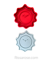 Load image into Gallery viewer, Cute Space Cookie Cutter Stamp UFO Satellite Sun Astronaut Saturn Earth Spaceship Alien