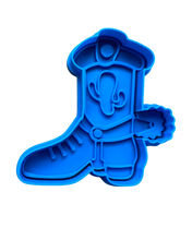 Load image into Gallery viewer, Boots Cookie Cutter Stamp
