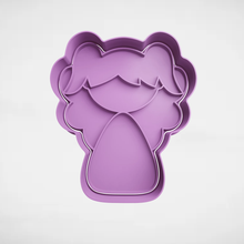 Load image into Gallery viewer, Boy Girl Cute Angel Cookie Cutter Stamp
