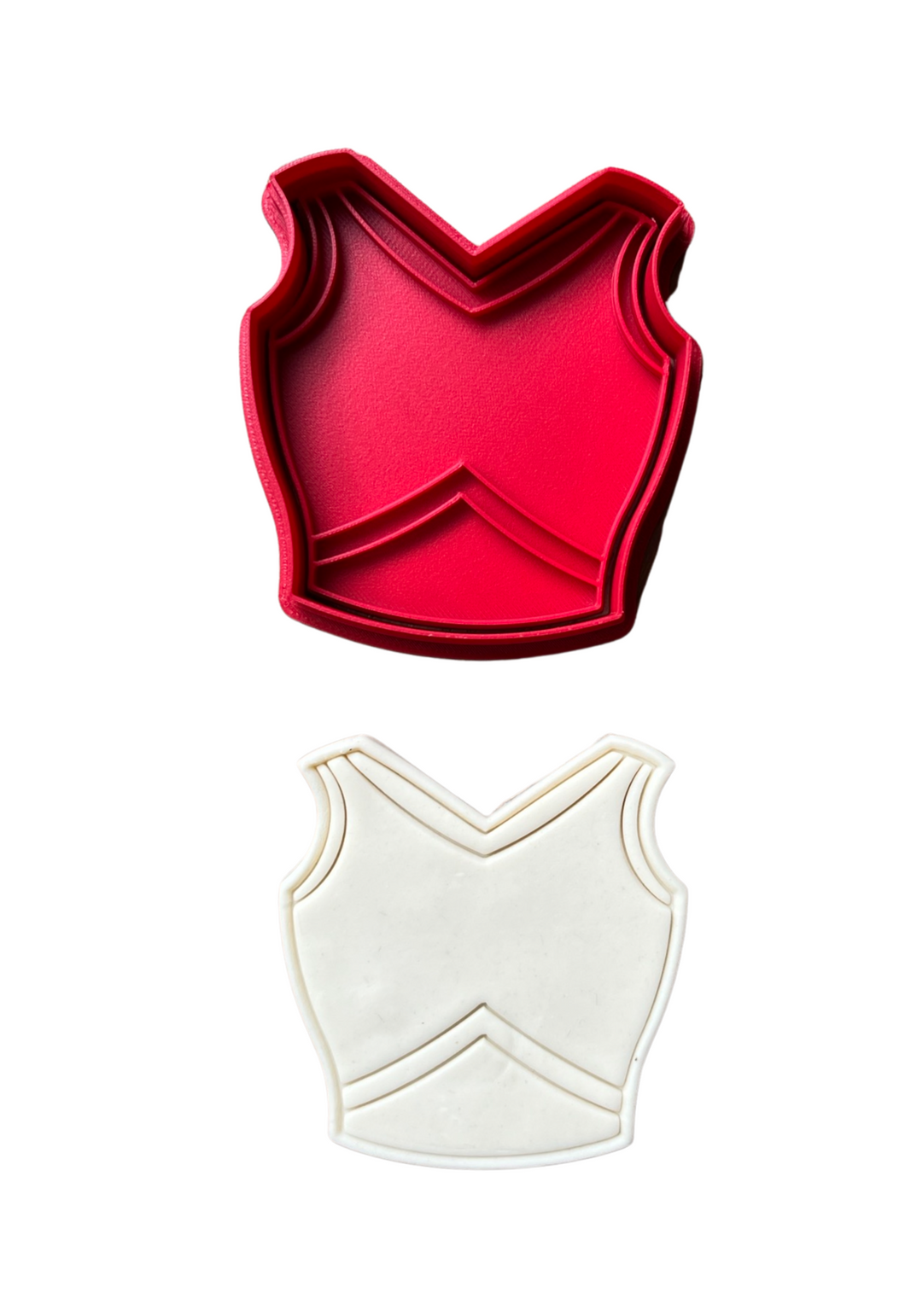 Cheerleader cookie cutter top bom bom clothes