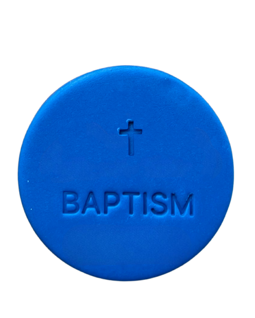 Baptism cross Cookie Stamp Fondant Embosser Christening cookie personalised stamp gift