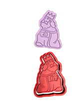 Load image into Gallery viewer, Traditional Christmas Nativity Scene Cookie Cutter Stamp Merry Christmas Baby Jesus Cross
