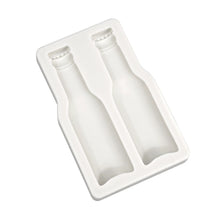 Load image into Gallery viewer, Beer bottle silicone mould father&#39;s day twin pack chocolate mould
