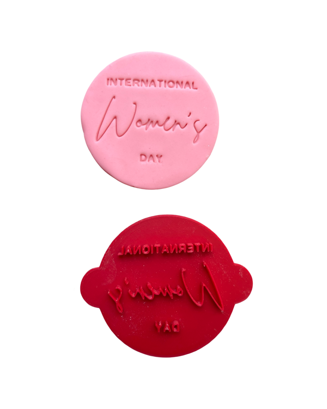International women's day inspire Inclusion cookie stamp