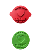 Load image into Gallery viewer, Pudding Cookie Cutters teacher pudding up with me
