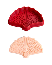 Load image into Gallery viewer, Fan Cookie Cutter Stamp Chinese New year

