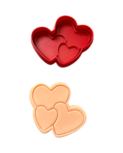 Load image into Gallery viewer, Love elements Cookie Cutter Stamp Kiss Hearts Lips Arrow
