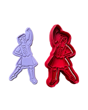 Load image into Gallery viewer, Scottish dancer cookie cutter full body Highland fling dancer
