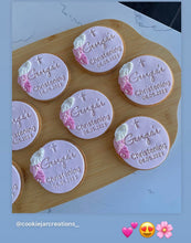 Load image into Gallery viewer, Christening cross cookie stamp fondant embosser baptism cookie personalised stamp gift
