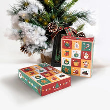 Load image into Gallery viewer, 12 days advent calendar cookie box mini toy small surprise blind box party accessories
