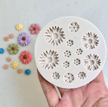 Load image into Gallery viewer, Daisy Sunflower Silicone Mini Mould Cake Fondant Sugarcraft Soap
