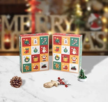 Load image into Gallery viewer, 12 days advent calendar cookie box mini toy small surprise blind box party accessories
