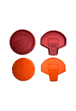 Load image into Gallery viewer, Basketball Cookie Cutter Back Boards Ring Hoop

